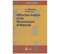 Diffraction Analysis Of The Microstructure Of Materials