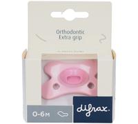 Diffrax Sucette Dental 0-6 mois GEMS - Rose Quartz Tétine(S) 1 pc(s)