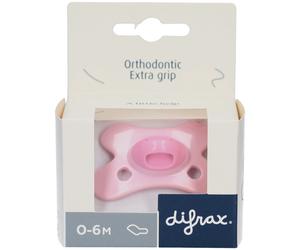 Diffrax Sucette Dental 0-6 mois GEMS - Rose Quartz Tétine(S) 1 pc(s)