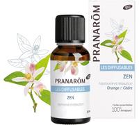 - Diffusables - Parfum D'ambiance Bio Zen Huiles Essentielles Pour Diffusion - Orange Et Cèdre Harmonie Et Relaxation - 30 Ml
