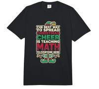 Diffuser la Joie de Noël, C'est enseigner à Un Professeur de mathématiques Comfort Colors Adult Heavyweight T-Shirt