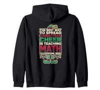 Diffuser la Joie de Noël, C'est enseigner à Un Professeur de mathématiques Sweat à Capuche