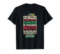 Diffuser la Joie de Noël, C'est enseigner à Un Professeur de mathématiques T-Shirt
