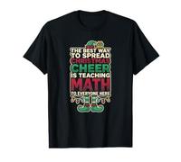 Diffuser la Joie de Noël, C'est enseigner à Un Professeur de mathématiques T-Shirt Graphique avec Valeur