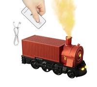 Diffusers for Home - 7 Color Ambient Train Light, Quiet Desk Humidifier, Remote-Controlled Aromatherapy Function for Home Workplace Bedroom Yoga Studio Meditation Spa Hotel, Scent Decor