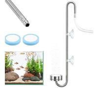Diffuseur à dioxyde de carbone Générateur de bulles pour réservoir d'eau | Diffuseur De Dioxyde De Carbone En Acier Inoxydable Pour maison salon appartement lieu de travail et anima
