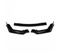 Diffuseur À Diviseur Aileron Avant sur Pare-Chocs pour Infiniti Q50 Version Standard Sport 2014-2017 Spoilers lèvre Pare-Chocs Avant Voiture(Sport Black)