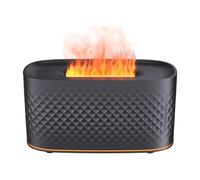 Diffuseur à flamme | 2 modes de recharge USB | Huile essentielle pour petits espaces, pour dortoir, voyage, salon, salle de bain, studio, yoga, voiture, maison