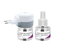 Diffuseur Apaisant Pour Chat Avec 1 Diffuseurs Et 2 Recharges De 48ml Pheromone PhéRomones Anti Stress Prise Calmant Apaisant Apaiser Conflit FéLines Relaxantes Calmantes Réduisez L'orateur Gratter