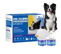 Diffuseur apaisant pour chats - Appareil de relaxation enfichable, diffusion de parfum pendant 60 jours, système de soutien au confort contre le stress, conception silencieuse à vapeur continue | Déte