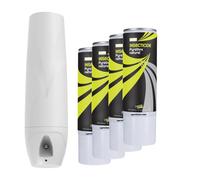 Diffuseur APRD400 + 4 Aérosol 400ml Pyrèthre Végetal Anti Mouches, Moucherons, Moustiques, Mites, Punaises de Lit, puces