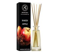 Diffuseur Arôme Pomme Cuite 100 ML - Parfum Ambiance - Desodorisant Maison - Diffuseur de Parfum - Parfum Frais et de Longue Durée - Assainisseurs de Air de la Pièce - Reed Diffuser Baked Apple