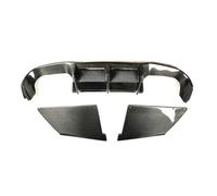 Diffuseur arrière extérieur en Fiber de carbone, lèvre de pare-chocs et couvercle de séparateur inférieur latéral, plaque de Spoiler Compatible avec BMW F87 M2 2016 - 2022