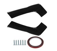 Diffuseur arrière latéral 2 pcs, kit Spoiler Glossy Black en ABS pour - Classe C118 CLA35 / CLA45 2020-2022 - Améliore l’aérodynamisme, Finition Brillante, Installation s