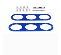 Diffuseur Arrière Panneau Diffuseur Dérivation D'air Pare-Chocs Arrière | BX100863 Diffuseur de pare-chocs arrière 2 pièces pour universel(Bleu)