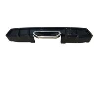 Diffuseur arrière pare-chocs Lame Pare-choc Arrière Voiture Pour Civic 10e 2016-2021 Diffuseur Garniture Gorge Modification Becquet Avec Kit Carrosserie Lampe Réglage(2016-2021 glossy black A)