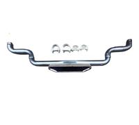 Diffuseur arrière pare-chocs Lame Pare-choc Arrière Voiture Pour Civic 10e 2016-2021 Diffuseur Garniture Gorge Modification Becquet Avec Kit Carrosserie Lampe Réglage(1.5T Si tail throat)