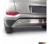 Diffuseur arrière Pare-chocs pour Hyundai Tucson 2015-2018 Acier inoxydable Argent 1x