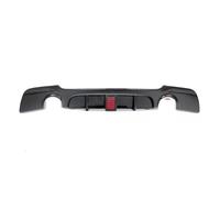 Diffuseur Arrière Pour BMW 328i 335i E92 Pour Coupé E93 Pare-Chocs Arrière | Lèvre diffuseur avec lumière Kits carrosserie becquet à double séparateur pour Cabriolet 2006-2013(Carbon Light B)