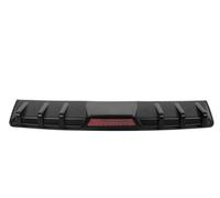 Diffuseur Arrière Pour Ford Pour Explorer Diffuseur Pare-Chocs Arrière | Pare-chocs Inférieur Arrière Universel Ailerons Requin Séparateur Becquet Kit Carrosserie Couverture(Le noir)