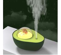 Diffuseur avec humidificateur d'air, Avocat, Mignon, Veilleur Chaude Pour Bureau, Diffuseur d'Eau Avec Batter