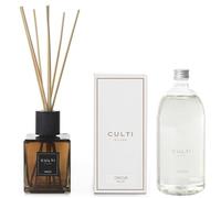 Diffuseur bâtons 500 ml Decor avec recharge 1000 ml - Parfum d'ambiance élégant - Culti Milano - Durée 6 mois couverture 30 m² - Design raffiné et parfum précieux (Oficus)