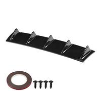 Diffuseur Becquets arrière, Becquets arrière Spoilers universels châssis de Pare-Chocs arrière de Voiture diffuseur de lèvre d'aile de becquet d'aileron de Requin (M)