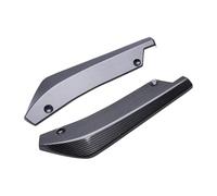 Diffuseur Becquets arrière pour A3 pour A4 pour A7 B8 S4 S5 Diffuseur Pare-Chocs Arrière Enveloppant Canard Côté Becquet pour Jupe Garde-Boue Coin Lèvre Menton aileron de Pare-Chocs(Carbon Fiber)