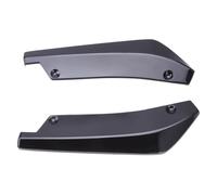 Diffuseur Becquets arrière pour A3 pour A4 pour A7 B8 S4 S5 Diffuseur Pare-Chocs Arrière Enveloppant Canard Côté Becquet pour Jupe Garde-Boue Coin Lèvre Menton aileron de Pare-Chocs(Noir)