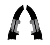 Diffuseur Becquets Arrière pour BMW Série 4 G22 G23 Sport 2020 2021 2022 2023 Kit De Protection Diffuseur De Pare-Chocs Arrière(Glossy Black)