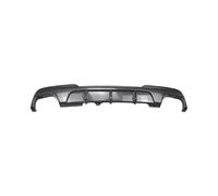 Diffuseur Becquets arrière pour BMW Série 5 F10 F11 Sport 2011-2017 Diffuseur Lèvre Arrière Lèvre De Becquet De Pare-Chocs Arrière avec Ou sans Feu Stop aileron de Pare-Chocs(H-Without Carbon)