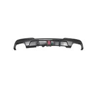 Diffuseur Becquets arrière pour BMW Série 5 F10 F11 Sport 2011-2017 Diffuseur Lèvre Arrière Lèvre De Becquet De Pare-Chocs Arrière avec Ou sans Feu Stop aileron de Pare-Chocs(J-with Carbon)
