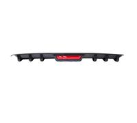 Diffuseur Becquets arrière pour Challenger 2008-23 Lèvre Diffuseur Pare-Chocs Arrière avec Séparateur Feu Stop Arrière Spoiler Kit Lèvre D'aileron Requin aileron de Pare-Chocs(Carbon Fiber)