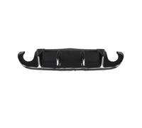 Diffuseur Becquets arrière pour Infiniti Q50 2014-2017 Aspect Voiture Pare-Chocs Arrière Lèvre Diffuseur Becquet Garde Tablier avec Feu Stop LED aileron de Pare-Chocs(14-17 Glossy Black)