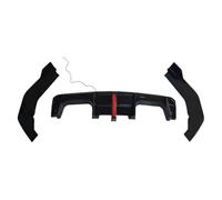 Diffuseur Chocs Arrière Voiture pour BMW G80 G81 M3 G82 G83 M4 2021-2025 aileron lèvre Pare-Chocs arrière Voiture Aspect Noir Brillant avec Kit carrosserie feu Stop LED
