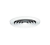 Diffuseur circulaire concentrique fixe en acier blanc SC 831 D250 - - 11051022