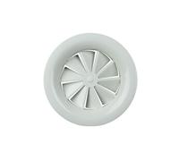 Diffuseur circulaire fixe à jet hélicoïdal plafond en acier blanc SR 861 D250 - - 11051108