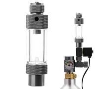 Diffuseur Co2, clapet anti-retour d'aquarium, booster de croissance des , distribution de Co2, installation et utilisation faciles, 4,5 x 2,2 x 8,5 cm, pour diffuseur de ,