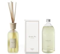 Diffuseur Culti Milano Style 500 ml avec recharge pour diffuseur de 1000 ml | Parfum Aramara | CULTI MILANO | Durée 6 mois | Mètre 30 m² (Aqqua)