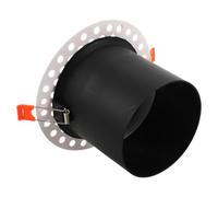 Diffuseur D’air Rond Encastré pour Plafond, Sortie Réglable ABS | Montage Affleurant sans Outil, Interface Ronde Standard, Fonctionnement Silencieux, Finition Discrète Cuisine