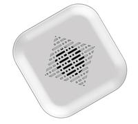 Diffuseur D’aromathérapie Silencieux Mini pour Véhicule, Bureau et | PC ABS, Ouverture Rotative, Sortie de Brume Cachée, pour Huiles Essentielles et Solution Parfumée, Blanc