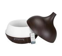 Diffuseur D’huile D’ambiance Avec Télécommande - Diffuseur D’arômes LED Rechargeable, Humidificateur Ultrasonique 550 Ml | Appareil D’élimination Des Odeurs Avec Minuterie Pour Salon Chambre Bureau Yo