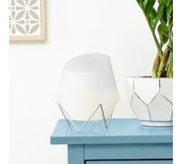 Diffuseur dâhuiles essentielles en verre et mÃ©tal Lanaform Borneo 12 W Blanc 18x19x18 cm