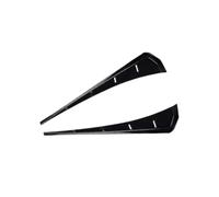 Diffuseur d'ailes Lèvre Becquet Garde-Boue Latéral Voiture Couteau À Vent Branchies Latérales, Évent Universel, Autocollants Décoratifs D'aile Latérale pour Civic