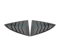 Diffuseur d'ailes Lèvre Couvercle De Volet Fenêtre Arrière Voiture, pour Tesla Modèle 3 2017 - 2023, Garniture Ventilation Latérale, Accessoire Triangulaire