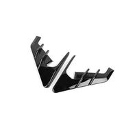 Diffuseur d'ailes Lèvre Kit Couvertures Protection Caméra Latérale Voiture 2Pièces Autocollant Décoration pour Tesla pour Modèle 3 Highland pour Y Juniper 2024-25