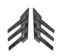 Diffuseur d'ailes Lèvre Universel Voiture Pare-Brise Arrière Persienne Évent Spoiler Séparateur Texture Sportive Décoration Extérieure pour Voitures SUV Fenêtre