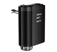 Diffuseur d'air électrique de voiture pour aromathérapie d'huiles aromatiques - Humidificateur à clip alimenté par USB 5 V 1 W avec marche/arrêt automatique, intensité de brume réglable et lampe LED