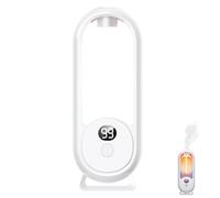 Diffuseur d'air numérique | Diffuseurs de brume d'aromathérapie silencieux à cinq vitesses de 50 ml - Veilleuse Portable, petit humidificateur à longue durée de vie de la batterie pour, chambre à cou