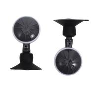 Diffuseur D'air Réglable avec Plaque Nanoporeuse et Ventouse Noire | Design Plat et Compact Anti-obstruction, Installation Facile, Compatible Pompe Dc, pour Nano Aquariums